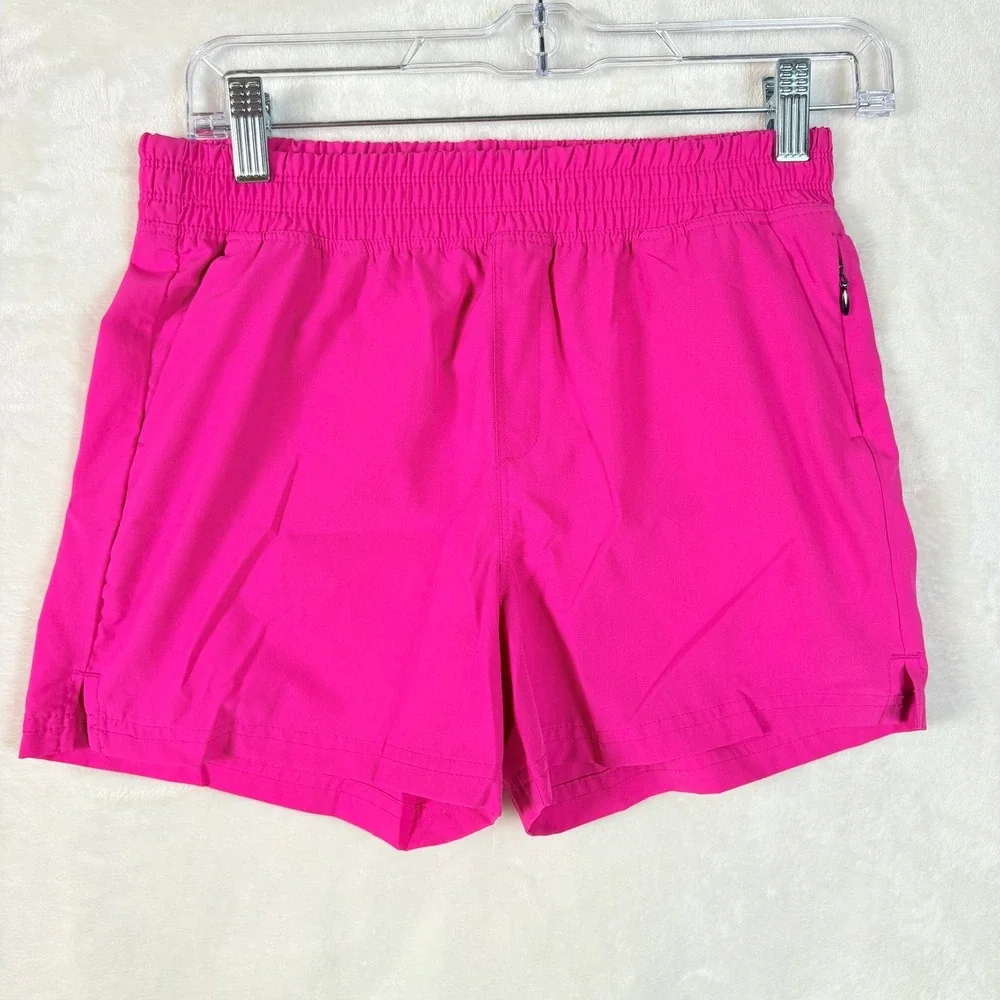 Old Navy Active Tank and Shorts Kids XL‎ 14-16 White Pink Excellent Sporty Set